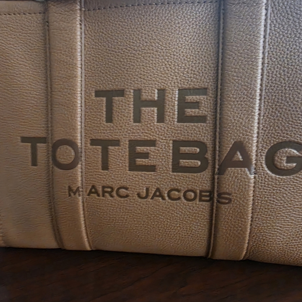 Marc Jacobs Brown Leather Tote Bag